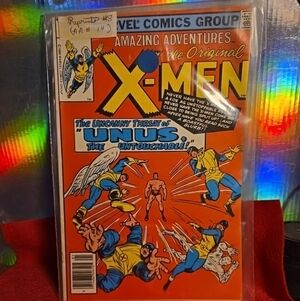 022426 Amazing Adventures the Original X-Men #14 Marvel Comic Book .Black shelf